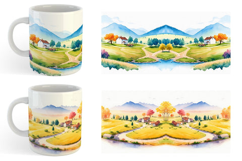 Mug Wrap | Sublimation Coffee Cup SVG artnoy 
