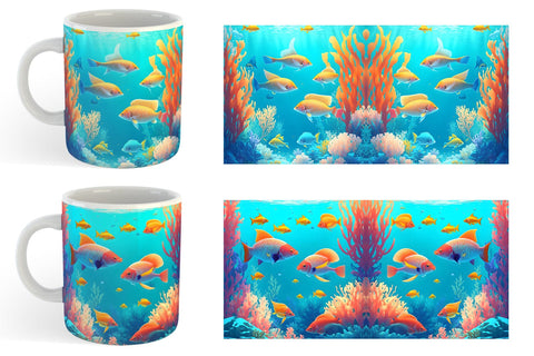 Mug Wrap | Sublimation Coffee Cup SVG artnoy 