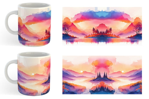 Mug Wrap | Sublimation Coffee Cup SVG artnoy 