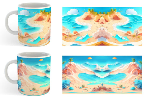 Mug Wrap | Sublimation Coffee Cup SVG artnoy 