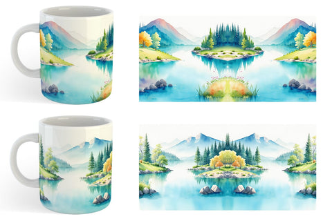 Mug Wrap | Sublimation Coffee Cup SVG artnoy 