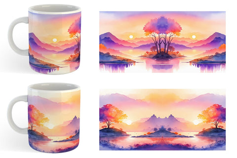 Mug Wrap | Sublimation Coffee Cup SVG artnoy 