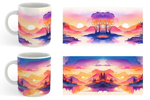 Mug Wrap | Sublimation Coffee Cup SVG artnoy 