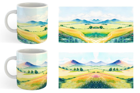Mug Wrap | Sublimation Coffee Cup SVG artnoy 