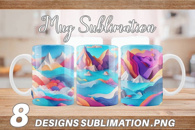 Mug Wrap | Sublimation Coffee Cup SVG artnoy 