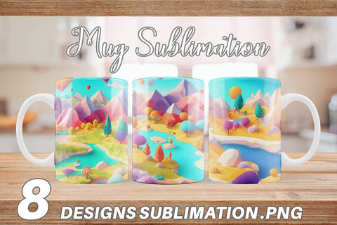 Mug Wrap | Sublimation Coffee Cup SVG artnoy 