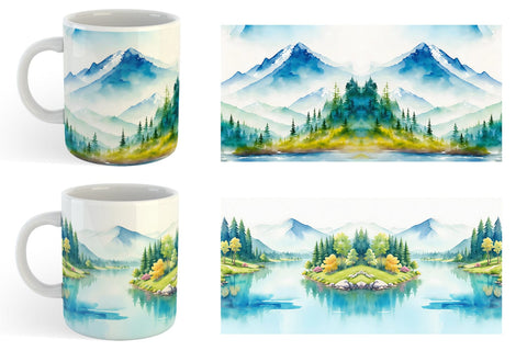Mug Wrap | Sublimation Coffee Cup SVG artnoy 