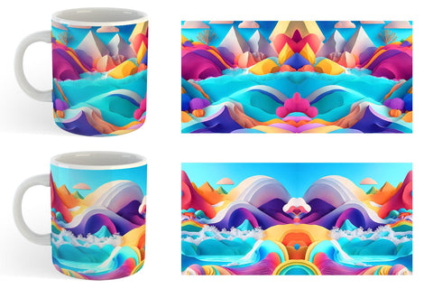 Mug Wrap | Sublimation Coffee Cup SVG artnoy 