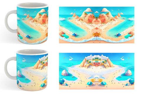Mug Wrap | Sublimation Coffee Cup SVG artnoy 