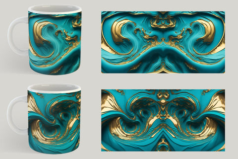 Mug Wrap | Sublimation Coffee Cup SVG artnoy 