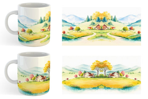 Mug Wrap | Sublimation Coffee Cup SVG artnoy 