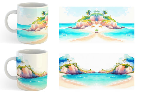 Mug Wrap | Sublimation Coffee Cup SVG artnoy 