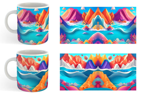 Mug Wrap | Sublimation Coffee Cup SVG artnoy 