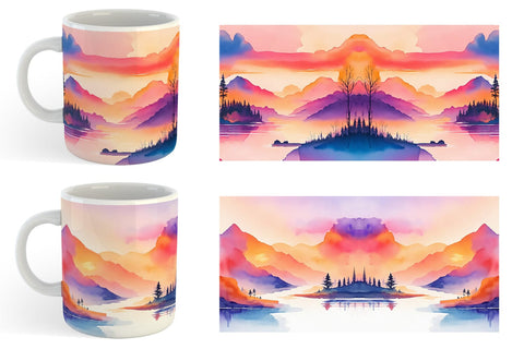 Mug Wrap | Sublimation Coffee Cup SVG artnoy 