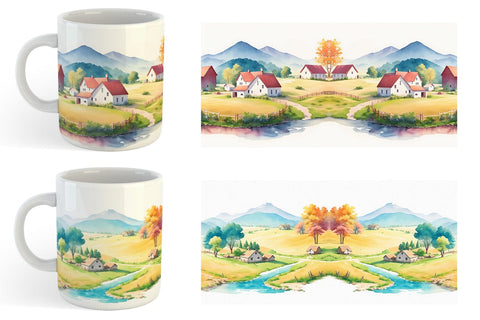 Mug Wrap | Sublimation Coffee Cup SVG artnoy 