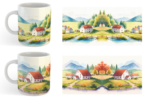 Mug Wrap | Sublimation Coffee Cup SVG artnoy 