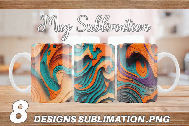 Mug Wrap | Sublimation Coffee Cup SVG artnoy 