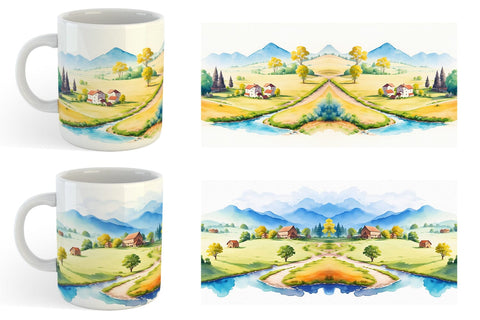 Mug Wrap | Sublimation Coffee Cup SVG artnoy 
