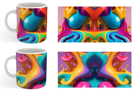 Mug Wraps Sublimation artnoy 