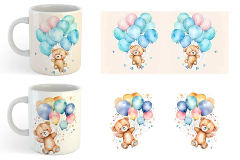 Mug Wraps Sublimation artnoy 