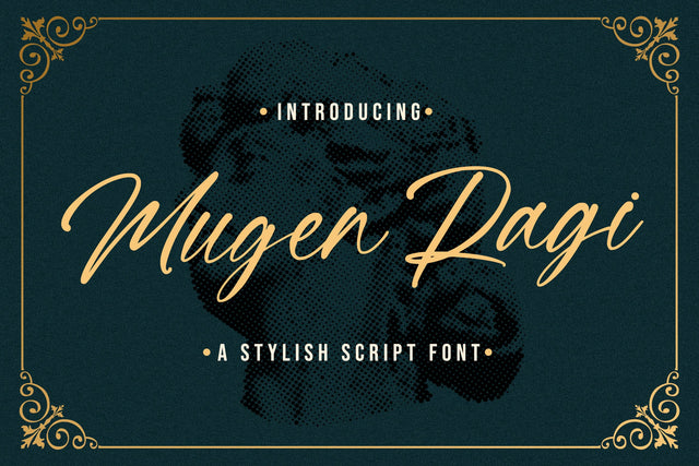 Mugen Ragi - Modern Script Font Font StringLabs 