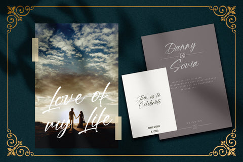 Mugen Ragi - Modern Script Font Font StringLabs 