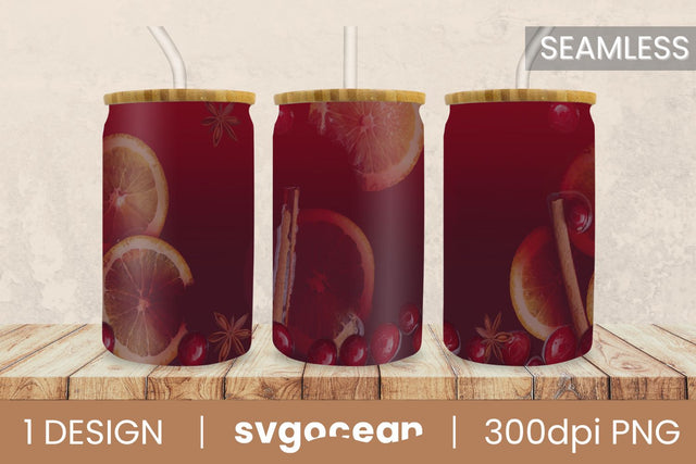 Mulled Wine Can Glass | PNG | 16 Oz | 20 Oz Libbey Glass SVG SvgOcean 