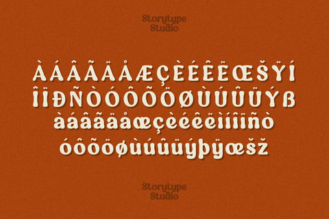 Muloka Kerash Typeface Font Storytype Studio 