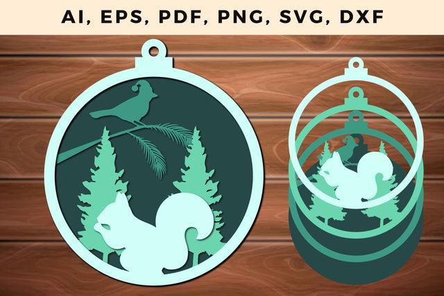 multi layer Christmas design 3d SVG file SVG MD JOYNAL ABDIN 