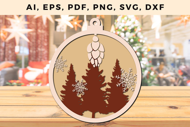 multi layer Christmas design 3d SVG file SVG MD JOYNAL ABDIN 