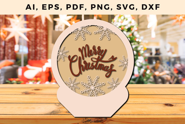 multi layer Christmas design 3d SVG file SVG MD JOYNAL ABDIN 