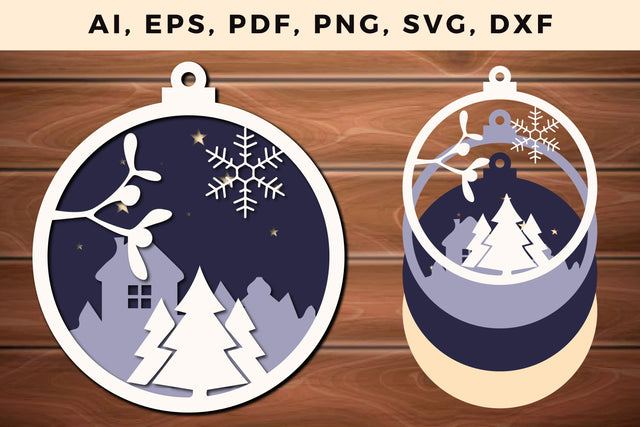 multi layer Christmas design 3d SVG file SVG MD JOYNAL ABDIN 