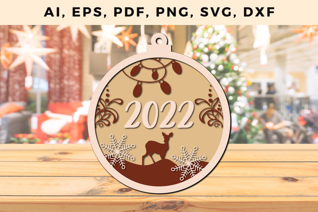 multi layer Christmas design 3d SVG file SVG MD JOYNAL ABDIN 