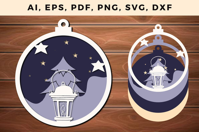 multi layer Christmas design 3d SVG file SVG MD JOYNAL ABDIN 