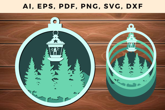 multi layer Christmas design 3d SVG file SVG MD JOYNAL ABDIN 