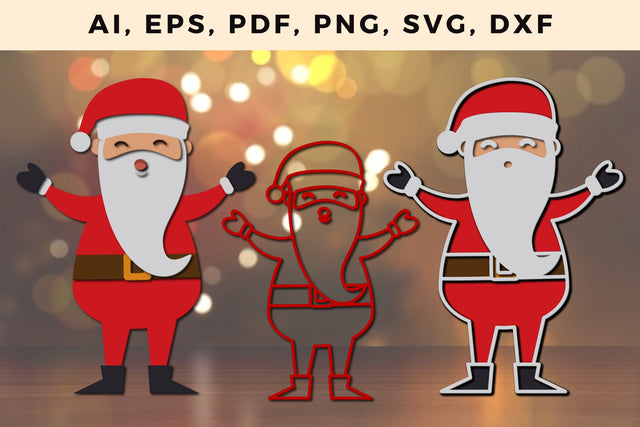 multi layer Christmas Gnome cut svg, Multilayer Laser Cut Files, SVG, 3D Designs, Mini Design Bundles SVG MD JOYNAL ABDIN 