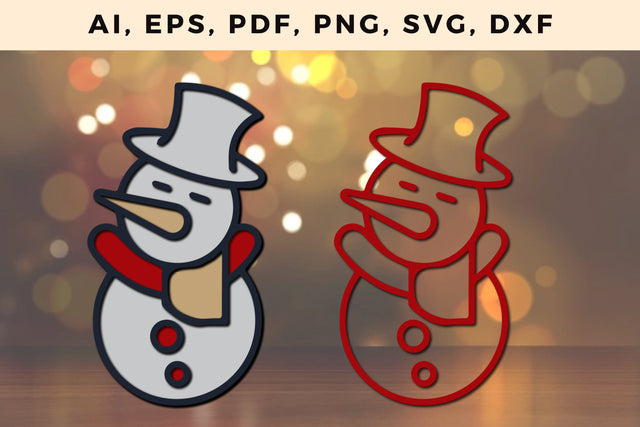 multi layer Christmas snowman cut SVG SVG MD JOYNAL ABDIN 
