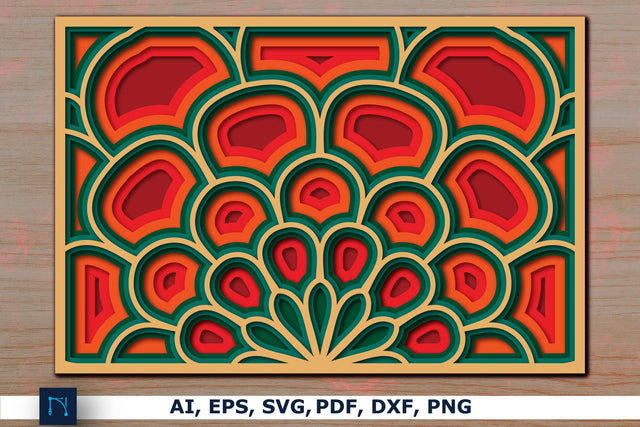 Multi-Layer Home decor Wall art SVG SVG MD JOYNAL ABDIN 