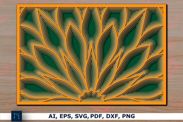 Multi-Layer Home decor Wall art SVG SVG MD JOYNAL ABDIN 