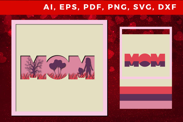 multi Layer valentine 3d SVG cut file SVG MD JOYNAL ABDIN 