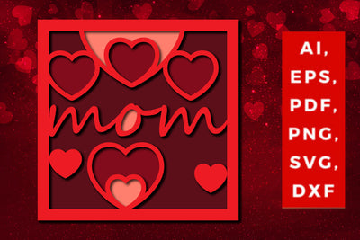 Multi Layer valentine Design 3d SVG File SVG MD JOYNAL ABDIN 