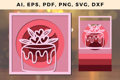 Multi Layer valentine Design 3d SVG File SVG MD JOYNAL ABDIN 