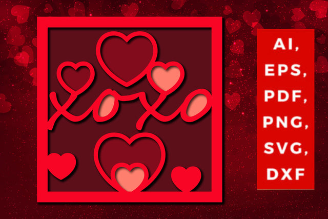 Multi Layer valentine Design 3d SVG File SVG MD JOYNAL ABDIN 