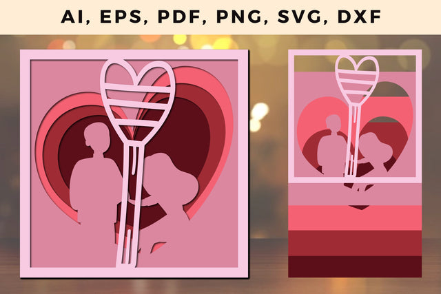 Multi Layer valentine Design 3d SVG File SVG MD JOYNAL ABDIN 