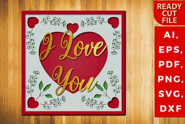 Multi-Layer valentine Design 3d SVG File SVG MD JOYNAL ABDIN 