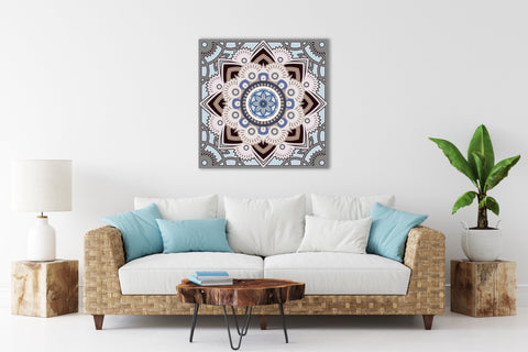 Multilayer Laser Cut Files Mandala 2, Sign SVG, 3D Designs SVG LaserCutano 