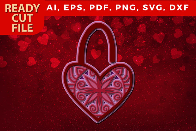 multilayer valentine lock symbol SVG SVG MD JOYNAL ABDIN 