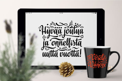 Multilingual Christmas Around the World Christmas SVG Bundle SVG Zoya Miller 