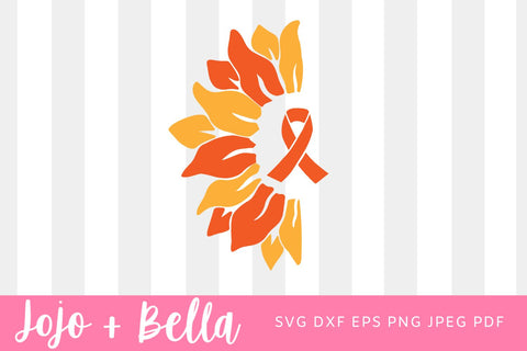 Multiple Sclerosis Svg, MS Svg, Sunflower SVG, Cricut project ideas, Clip art, Silhouette cameo, MS, autoimmune disease, Cricut SVG Jojo&Bella 