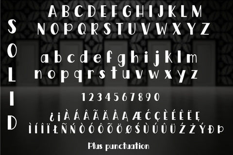 Multiplicity - A font trio Font Stacy's Digital Designs 